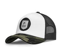 Oblack Gorras de Hombre Verano Gorra Beisbol Mujer Classic Camo Gorra Trucker Running para Mujer Militar Ajustable Sombrero Hombre Verano Transpirable Gorro con Visera Acolchada y Rejilla Negra