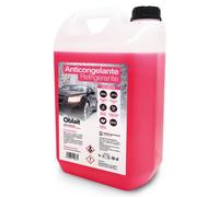 Oblait Anticongelante 50% 5 litros Rojo | Coche orgánico G12 Protección -37º | Fórmula Mejorada