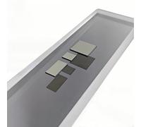 Oblea conductora de carburo de silicio 4H-N: oblea de SiC pulida de doble cara for electrónica avanzada(20x20mm 1PC)