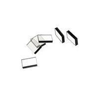 Oblea de Diamante monocristalino CVD - Placa Rectangular de 3 mm y disipación de Calor en electrónica - 1 Unidad(3x3.5x1mm)