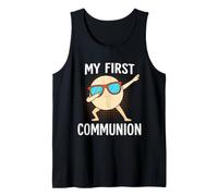 Oblea Divertida de Primera comunión para niños católicos Camiseta sin Mangas