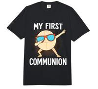 Oblea Divertida de Primera comunión para niños católicos Comfort Colors Adult Heavyweight T-Shirt