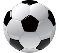 OBLEA o Papel de AZÚCAR, Fútbol, Soccer, Bola, Pelota, Personalizada Foto con Nombre, Edad y Texto, Foto Comestibles para Tartas de Cumpleaños, Varios Tamaños, DISCO 13