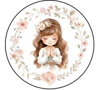 Oblea para Tarta Mi Primera Comunión - Decoración Dulce Fácil de Aplicar