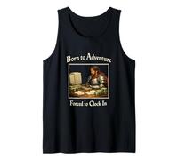 Obligado a Ver en Divertido compañero de Trabajo Medieval Meme sarcástico Camiseta sin Mangas