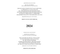 Obligations of Israel in Relation to the Presence and Activities of the United Nations, Other International Organizations and Third States in and in ... Des Arrêts, Avis Consultatifs Et Ordonnances)