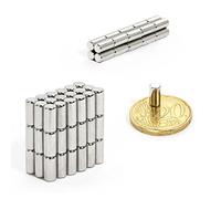 Oblique-Unique 10 Mini Imanes, ultrastark - 4 x 8 mm - neodimio - El Original