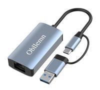 Obllemn Adaptador USB a Ethernet RJ45 1000 Mbps, Compatible Con MacBook, Surface, Laptops Con Windows, XP, Vista, Mac/Linux