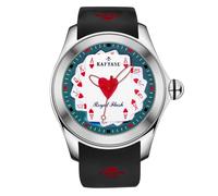 OBLVLO Kafyase - Reloj deportivo de lujo para hombre, esfera de tierra, PVD, resistente al agua, automático, esfera de tigre, reloj mecánico de goma, KF-PR-06, Moderno