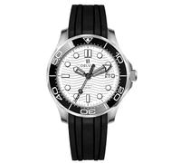 OBLVLO Reloj mecánico de lujo con esfera azul para hombre, luz nocturna azul, resistente al agua, reloj deportivo automático OM, Om-ywwbr, moda