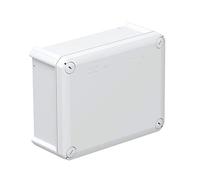 OBO Bettermann 2007271 Caja de Derivación T 160, Ciega, Polipropileno, reforzado con fibras de vidrio, Gris luminoso, 176mm x 135mm x 67mm interiores