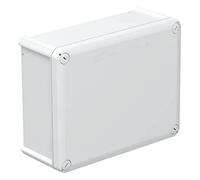 OBO Bettermann 2007287 Caja de Derivación T 250, Ciega, Polipropileno, reforzado con fibras de vidrio, Gris luminoso, 225mm x 173mm x 86mm interiores