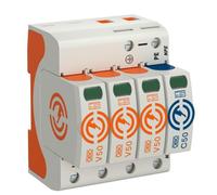 OBO Bettermann descargador de sobretensión V50 3 pines +NPE 280 V tipo 1+2 50...