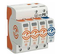 Obo-bettermann - Descargador sobretensión v20 3 polos con npe 280v