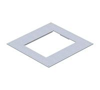 Obo-bettermann sist.canaliz.Suelo - Tapa Adaptador/a para Caja uzd dug250-3/6