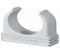 Obo-bettermann sistema conex.fij. - Abrazadera quick antiinflamable m20 polipropileno blanco