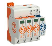 OBO V20 Tipo 2 Protector Contra Sobretensiones 3P+NPE 280V 40kA - 5095333