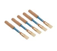 Oboe Cañas de corcho de fuerza media suave hecha a mano Oboe Reed para principiantes Oboe Accesorios 5 unids