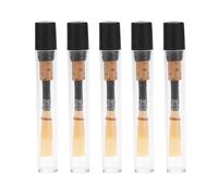 Oboe Reed piezas de repuesto de para instrumentos de viento Oboe Reed con funda de tubo transparente(5 unidad)