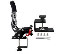 Obokidly Soporte de freno de mano USB 2 en 1 G29 compatible con PS4 + PC para Simracing Game Sim Rig con abrazadera (negro)
