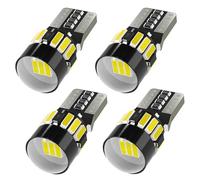 OBOLED Bombilla W5W T10 LED CANBUS Sin Errores 501 194 168 2825 para 12V Coche Posición Interior Domo Mapa Cortesia Puerta Matrícula Luces 6500K Blanco 4Pcs