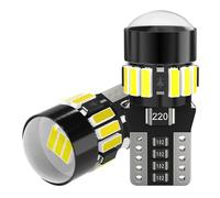 OBOLED Bombilla W5W T10 LED CANBUS Sin Errores 501 194 168 2825 para 12V Coche Posición Interior Domo Mapa Cortesia Puerta Matrícula Luces 6500K Blanco 2Pcs