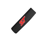 OBONG 2Piezas Coche Almohadillas para Cinturón De Seguridad Protector De Hombro Compatible con para Ford ST Line Focus X 2 3 Mondeo Fiesta Kuga MK2 MK3 MK4 Cinturon De Seguridad Cubierta,A