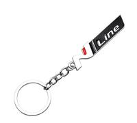 OBONG Llaveros De Coche Key Chain Compatible con para Hyundai I30 2021 Sonata Elantra Veloster Kona Tucson N Line Car Llavero Accesorios Regalos,F-M