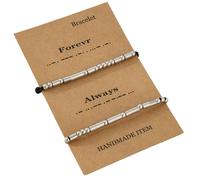 Obotsnoi 1 par de cordones artísticos elegantes tejidos a mano, regalo para jóvenes creadores de tendencias y amantes del arte, código morse, talla única, como se describe