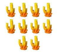 Obotsnoi 10 corales artificiales coloridos para decoración de paisajes para peceras Bettas, accesorios de poliresina