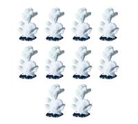 Obotsnoi 10 corales artificiales coloridos para decoración de paisajes para peceras Bettas, accesorios de poliresina