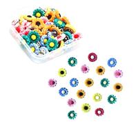 Obotsnoi 20/30 chinchetas decorativas de resina para tablón de anuncios de corcho para boletines escolares, corcho, pin de boletín colorido