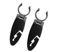 Obotsnoi Accesorio de tabla de surf para kayaks de tipo pesado con abrazaderas seguras para teléfono y soporte de bebidas para actividades al aire libre, kayaks, bebidas, abrazaderas de smartphone