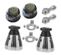 Obotsnoi Accesorios de cocina de metal para el hogar, válvulas flotantes, válvulas de liberación de vapor, pieza de escape para utensilios de cocina eficientes, accesorios