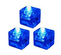 Obotsnoi Acuario apilable que ahorra espacio, construcción de 6 agujeros, adecuado para peces de escritorio, mantenimiento simple, acuario de escritorio