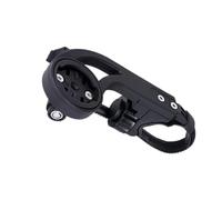 Obotsnoi Adaptador de luz delantera para bicicleta, soporte de cámara regulable, soporte multifuncional para cámaras y estabilizadores de bicicleta de montaña ligera