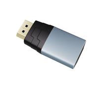 Obotsnoi Adaptadores de aluminio DP a HDTV 4K30Hz convertidor de monitor adecuado para modo de doble pantalla espejo y modo extendido
