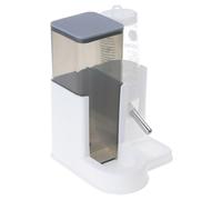 Obotsnoi Alimentador para hámster y dispensador de agua, sistema automático, diseño de pin, botella transparente para agua, comedero para hámster para uso doméstico