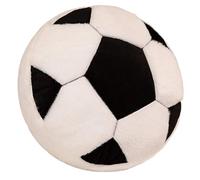 Obotsnoi Almohada deportiva rellena de algodón de polipropileno con respaldo de béisbol, cojín peludo suave para uso doméstico y coche, almohada decorativa versátil para asiento, tela suave peluda