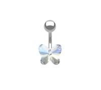 Obotsnoi Anillos de ombligo con forma de corazón fáciles de combinar con tu propio encanto, textura de acero inoxidable para entusiastas de la moda moderna, talla única, como se describe, como se