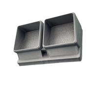 Obotsnoi Botella de tamaño de 1,8 cm de profundidad que evita golpes accidentales, ideal para recipientes de solución de lavado de 40 ml, soporte de líquido antipunta