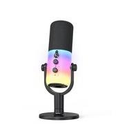 Obotsnoi Broadcast Standard Dynamic Micr Plan de conexión doble Consecuencias de luz Cancelación de ruido para transmisión en vivo Consecuencias modificables Equipo de transmisión