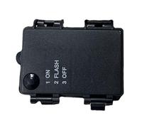 Obotsnoi Cartucho de batería de 2 A, resistente al agua, a prueba de polvo, 3 ranuras, 2 A, combinación de función de esloglo secuencial, soporte de batería