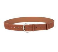 Obotsnoi Cinturón de cuero para mujer, estilo único, cintura elástica para uso casual y activo, elegante cinturón de fiesta, Amarillo Marrón, Talla única