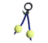 Obotsnoi Colgante de cuentas coloridas hecho a mano, estilo único, colorido colgante para bolsa, adecuado para bolsas o llaveros