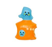 Obotsnoi Colgantes artísticos esmaltados con forma de gota de aceite para joyería hecha a mano, multiuso, espaciador, accesorios de personajes de dibujos animados, talla única, como se describe, como