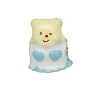 Obotsnoi Colgantes artísticos esmaltados con forma de gota de aceite para joyería hecha a mano, multiuso, espaciador, accesorios de personajes de dibujos animados, talla única, como se describe, como