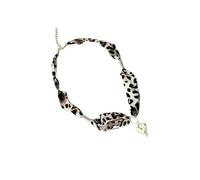 Obotsnoi Collar de aleación con dije de estrella y amor, delicada cadena para el cuello para uso diario, ocasiones especiales, regalo, joyería de moda, One Size, como se describe, como se describe