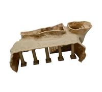 Obotsnoi Decoración para peceras Bettas House Hide Cave, accesorios de acuario, palacios, escondites de peces, fondos de acuario, decoraciones de acuario