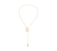 Obotsnoi Elegante collar de cadena de serpiente metálica con patrón irregular, longitud ajustable, suéter de hierro, accesorio de moda, suéter metálico brillante, E, como se describe, como se describe